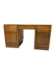 Art Deco Amsterdamse School Desk by Hildo Krop for Gebroeders Monsieur Steenwijk